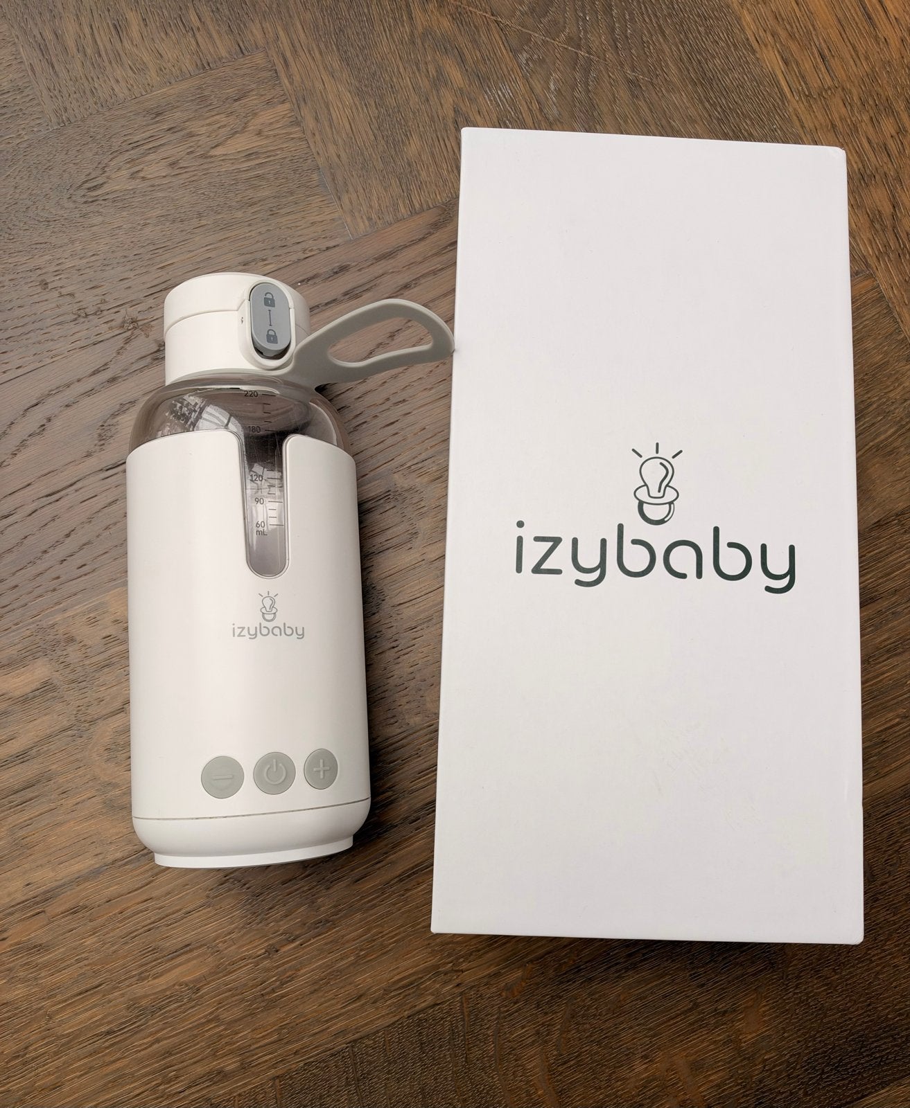 Izybaby Draagbare Flessenwarmer - Zo goed als nieuw, Ophalen of Verzenden, Zo goed als nieuw, Draagbaar, Flessen- of potjesverwarmer