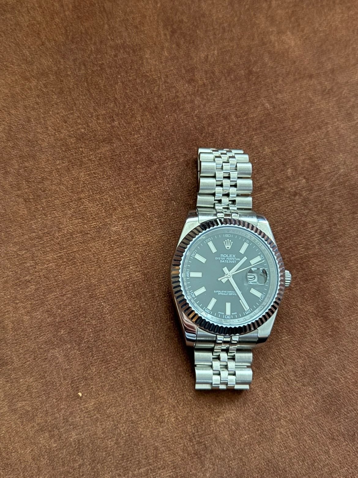 Rolex Datejust, Sieraden, Tassen en Uiterlijk, Horloges | Antiek, Ophalen, Staal, Polshorloge