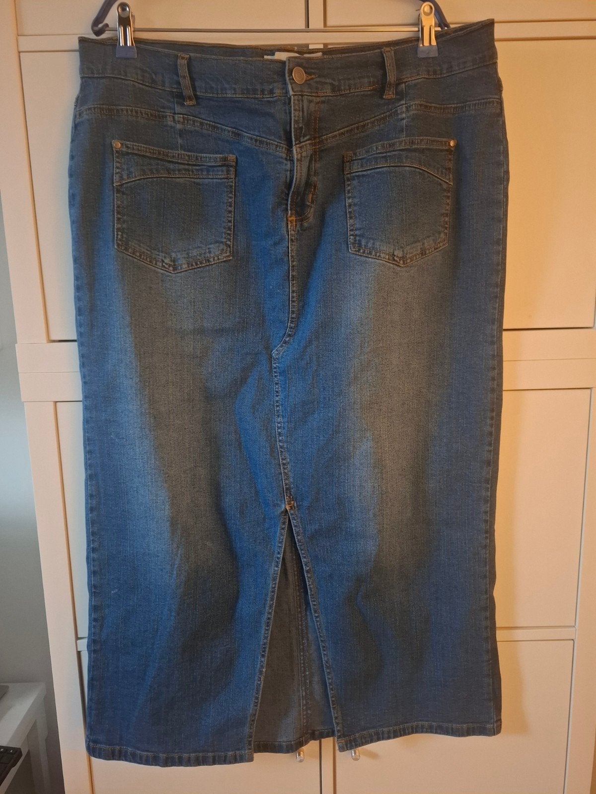 HEINE spijkerrok mt 46/48, Kleding | Dames, Grote Maten, Blauw, Rok, Ophalen of Verzenden, Zo goed als nieuw