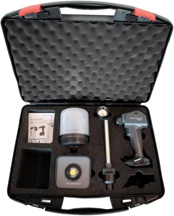Scangrip MULTIlight CONNECT KIT in koffer, 7-delig, Ophalen of Verzenden, Nieuw