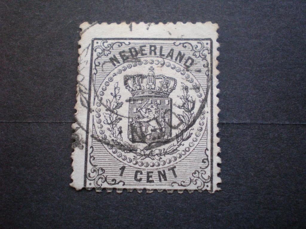 Nederland NVPH 12 gebruikt ( X 134)  € 12,-, Postzegels en Munten, Postzegels | Nederland, Verzenden