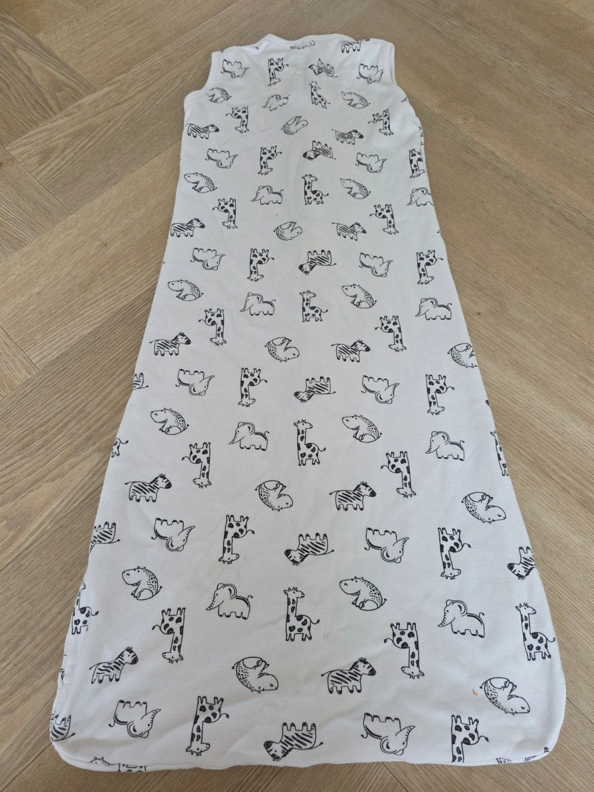Slaapzak 0.5 TOG maat 86-98, Wasbaar, 98 cm, Slaapzak, Wit