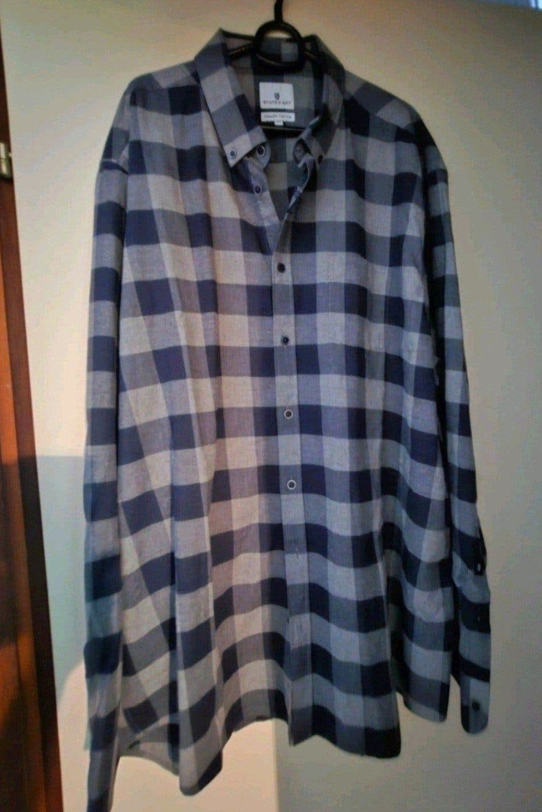Stijlvol geruit overhemd van State of Art xxxl 3xl, Kleding | Heren, State of Art, Overhemd, Blauw, Ophalen of Verzenden