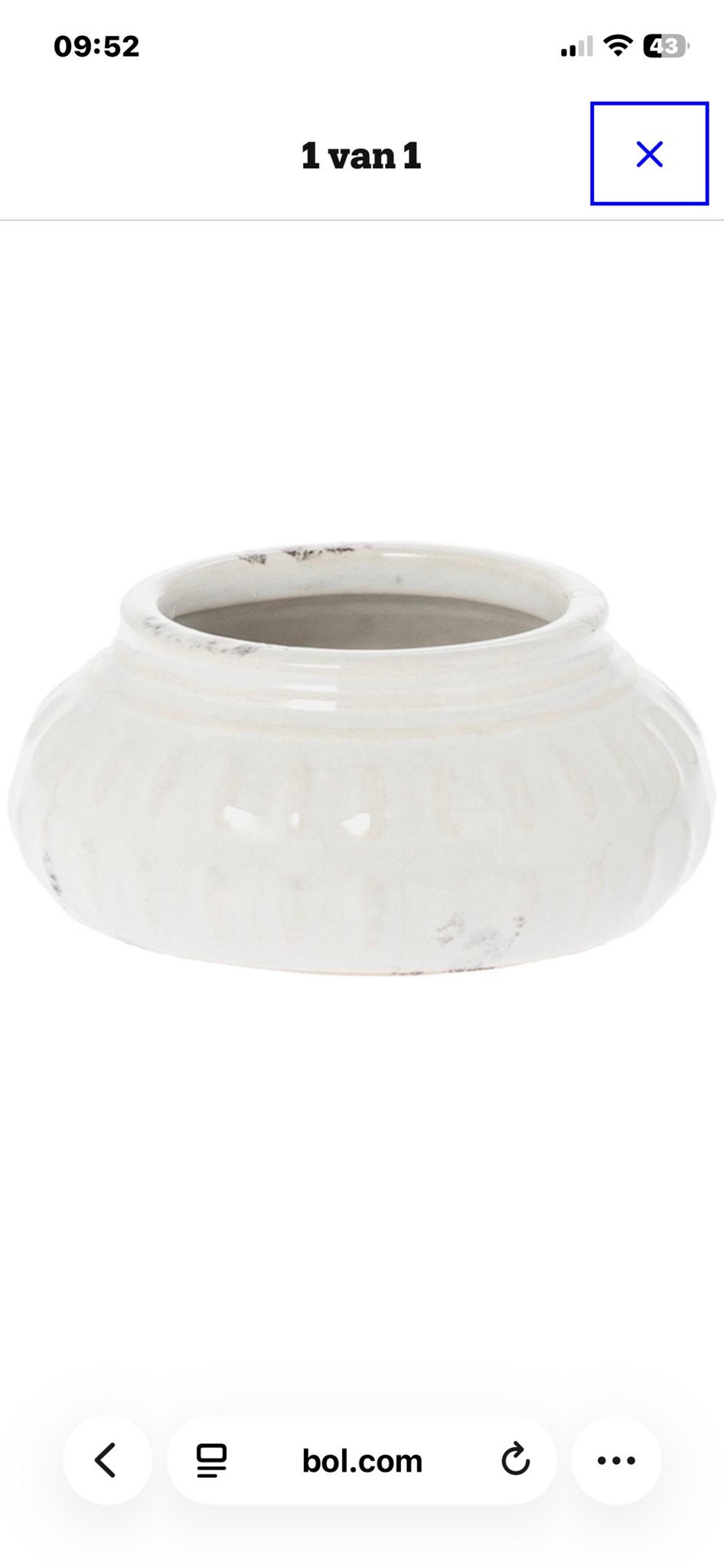 Riverdale waxinelichtjes Votive Allicante - Bruin/Wit, Ophalen of Verzenden, Nieuw, Bruin