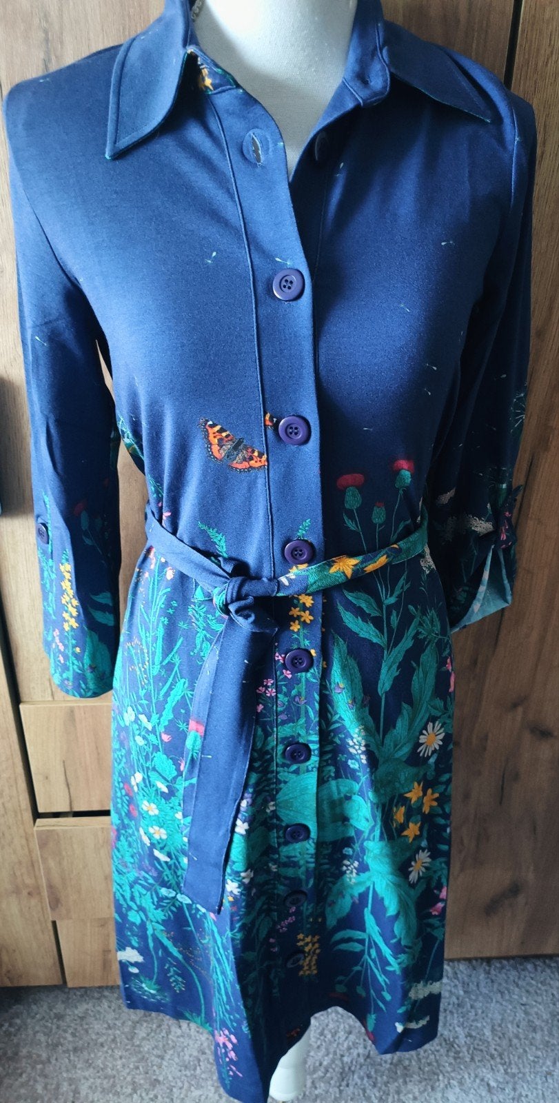 Tante Betsy jurk maat S nieuw met kaartje, Tante Betsy, Nieuw, Knielengte, Maat 36 (S)