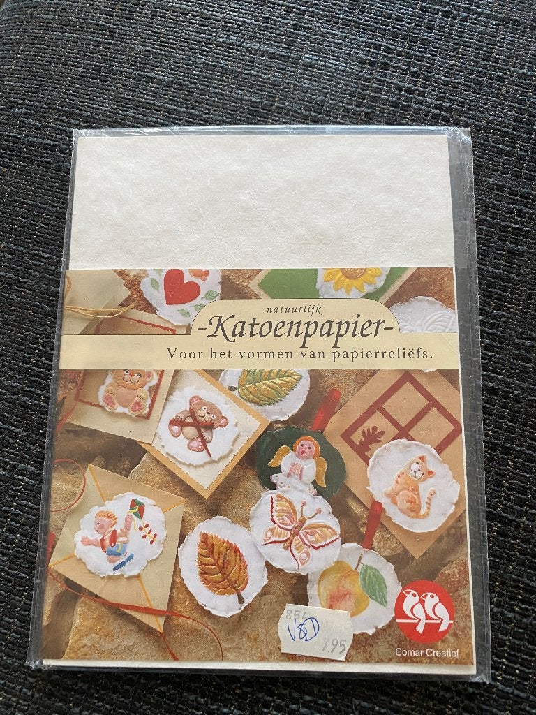 Natuurpapier reliefpapier katoenpapier nw, Ophalen of Verzenden, Nieuw, Overige typen