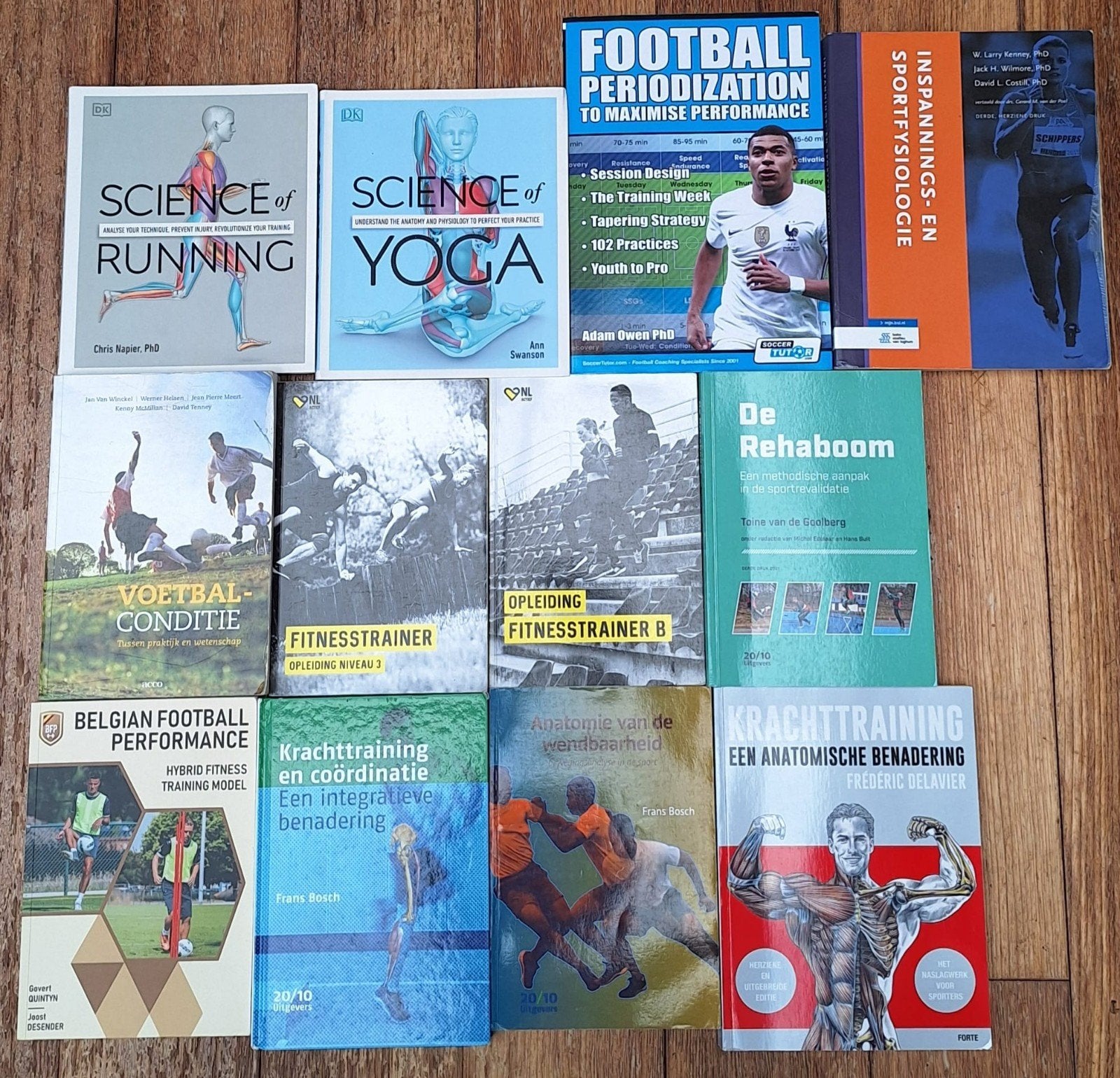 Sportboeken: Voetbal, Yoga, Hardlopen, Krachttraining, Ophalen of Verzenden, Gelezen, Diverse auteurs, Overige sporten