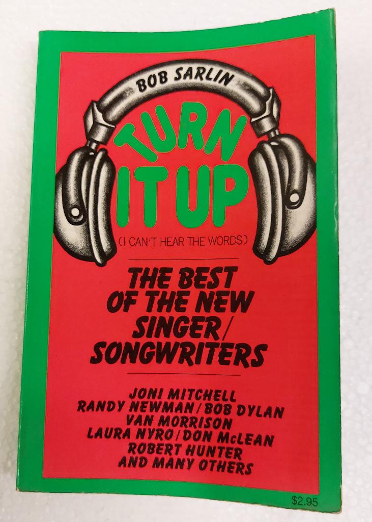 Bob Sarlin BOEK Bob Dylan Singer Songwriters 1973 Beat Poets, Verzenden, Gebruikt, Boek, Tijdschrift of Artikel