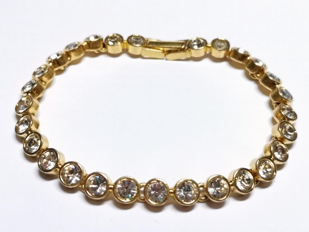 Swarovski Tennis armband, Sieraden, Tassen en Uiterlijk, Armbanden, Met kristal, Overige materialen, Gebruikt, Ophalen of Verzenden