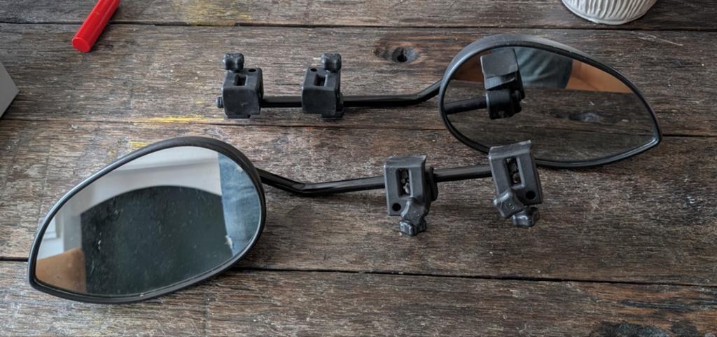 Milenco Aero 3 Opzet Spiegels voor Caravan/Camper, Ophalen of Verzenden, Gebruikt