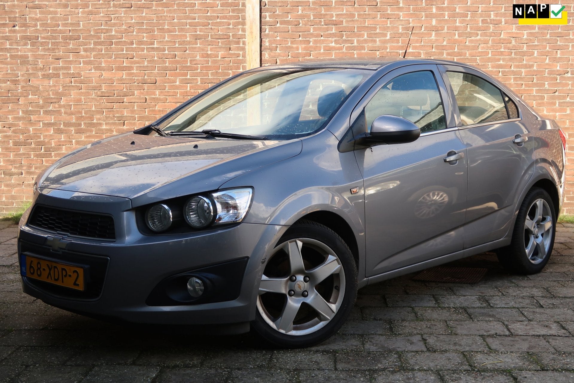 Chevrolet Aveo 1.4 LTZ *Rijklaarprijs *Airco *NAP, Voorwielaandrijving, Euro 5, Gebruikt, 4 cilinders
