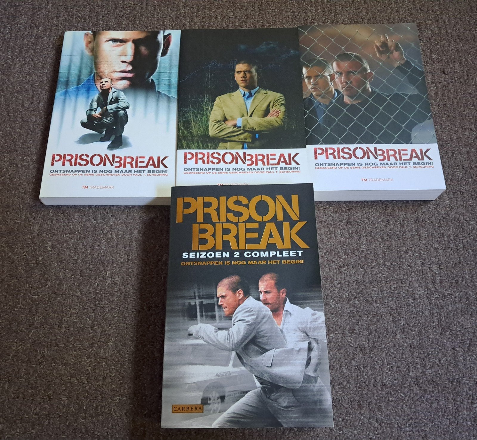 Prison Break seizoen 1 en 2 Nederlandse boeken tv serie, Boeken, Ophalen of Verzenden, Zo goed als nieuw