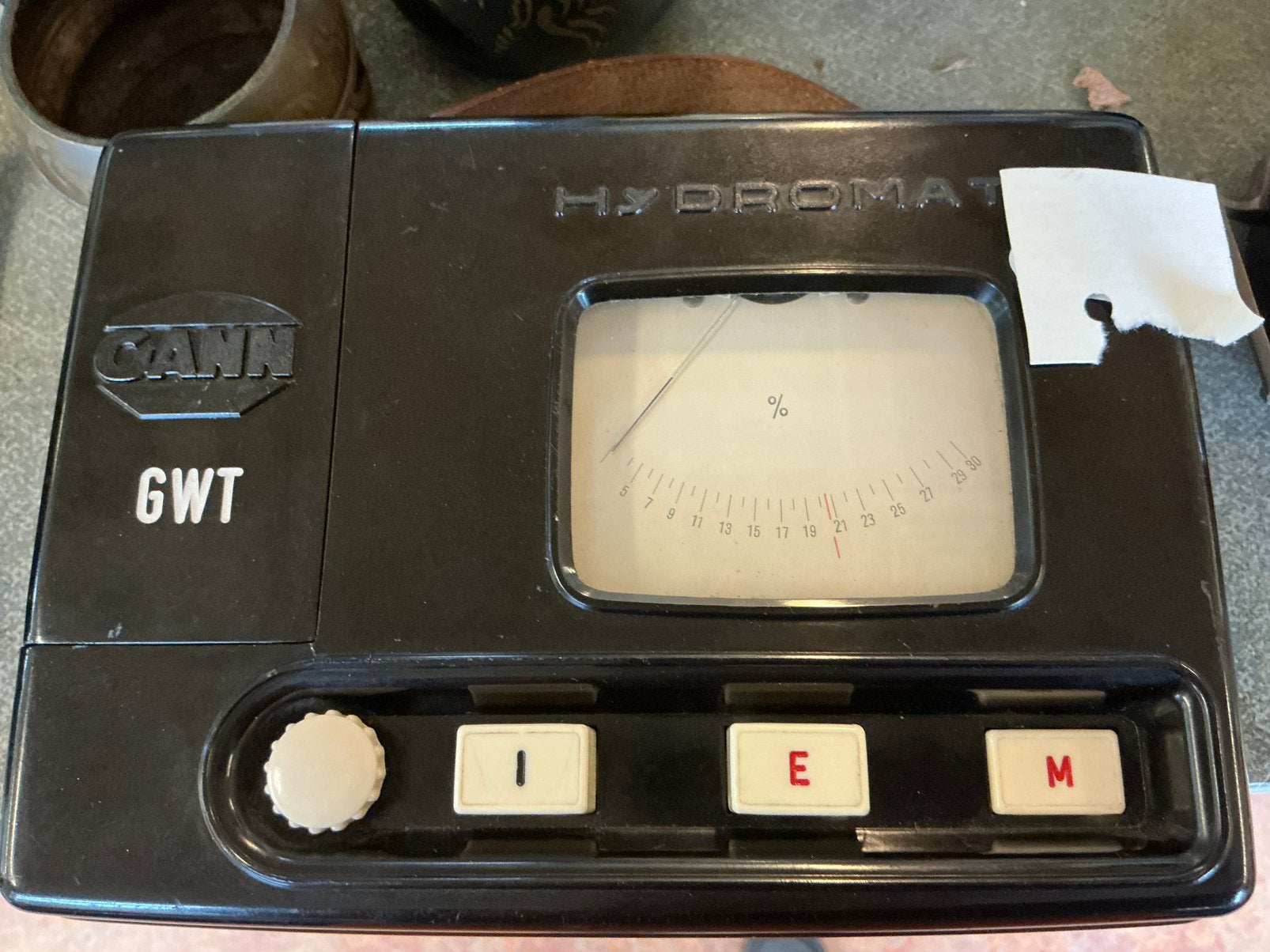 Gann Hydromat KL Feuchtemesser Vintage, Verzamelen, Elektronische Apparatuur, Ophalen