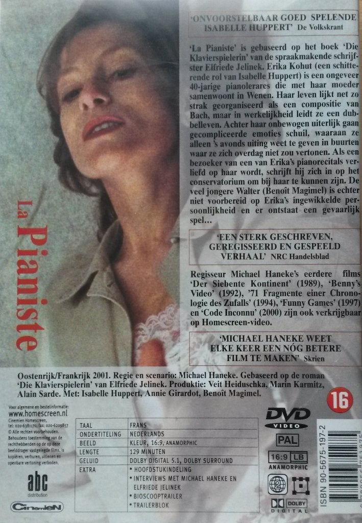 Foto 2 van La pianiste - Michael Haneke, Isabelle Huppert