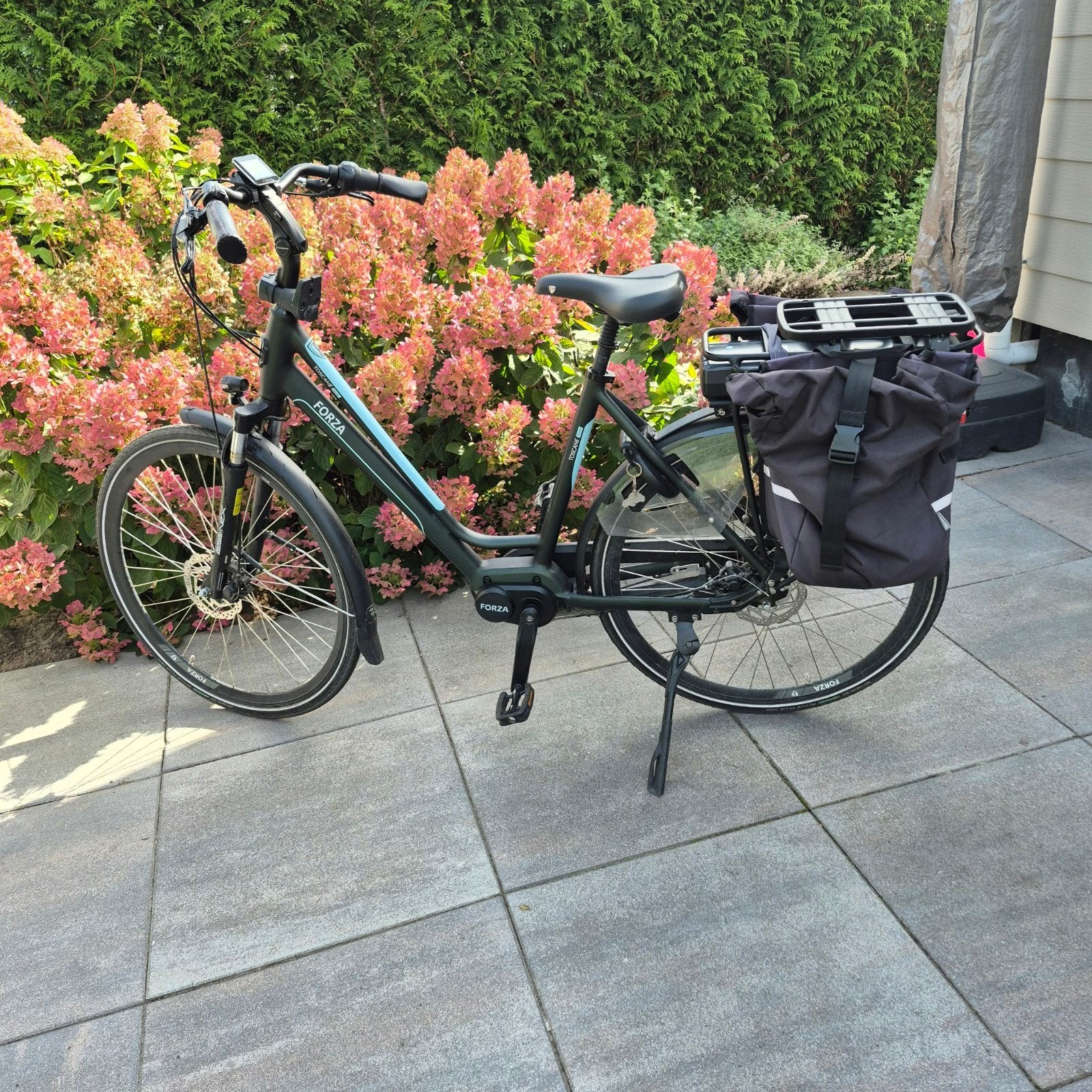 Damesfiets Forza Toscane met accu, Versnellingen, Ophalen, Overige merken, 53 tot 56 cm