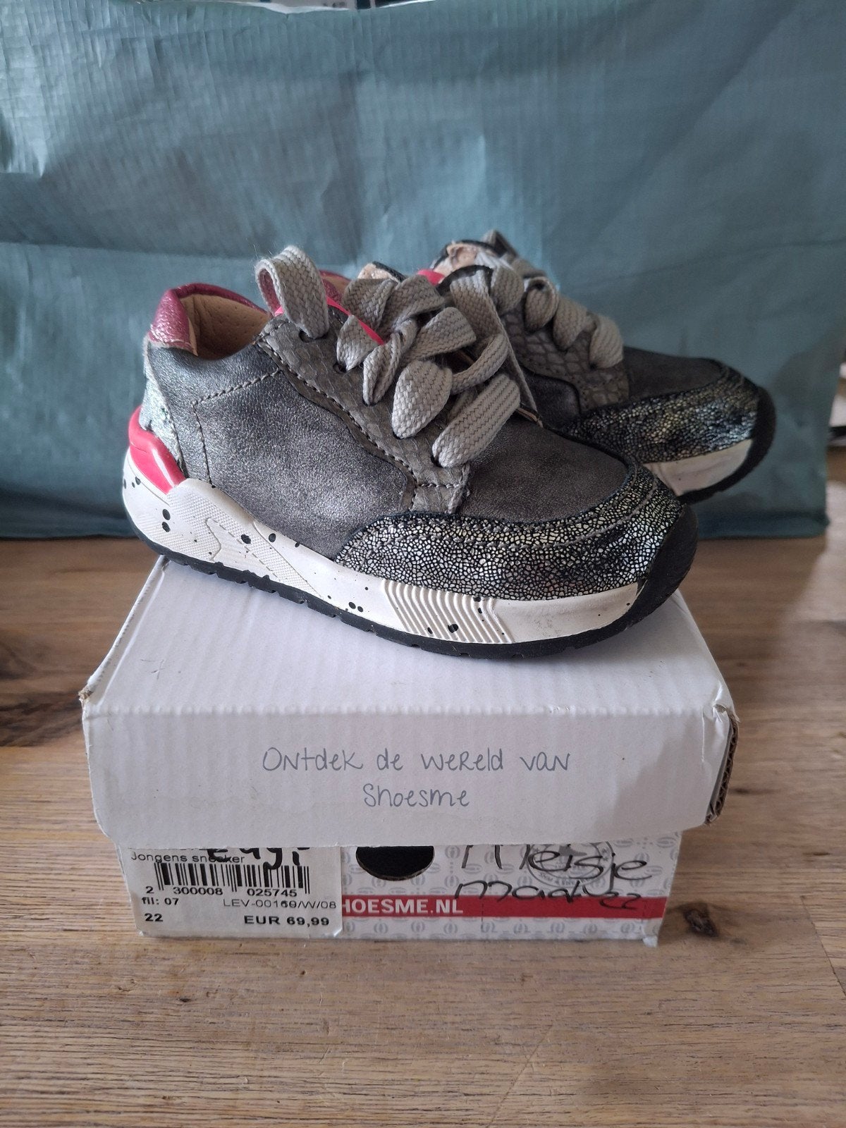 Shoesme sneakers maat 22, Meisje, Schoenen, Ophalen of Verzenden, Zo goed als nieuw