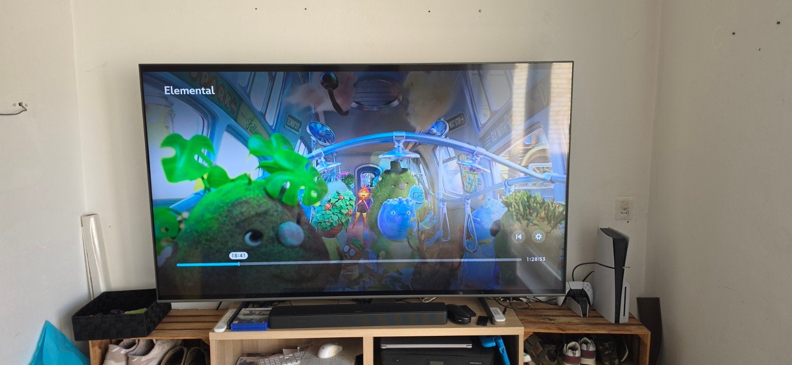 Samsung 75Q64D QLED, Ophalen, QLED, Zo goed als nieuw, Samsung