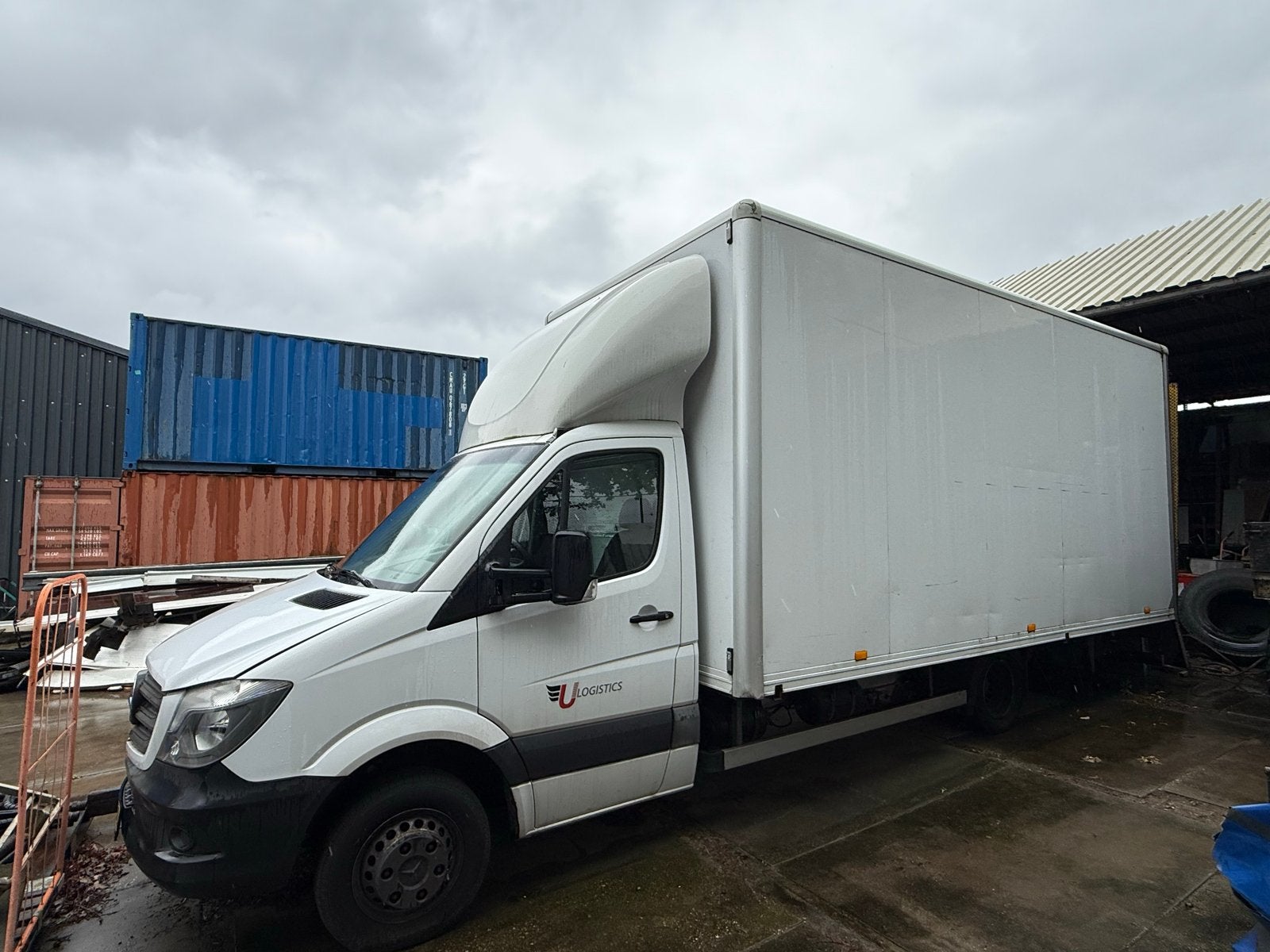 Mercedes-Benz Sprinter 2017, Euro 6, 190 pk, Grijs, 6 cilinders