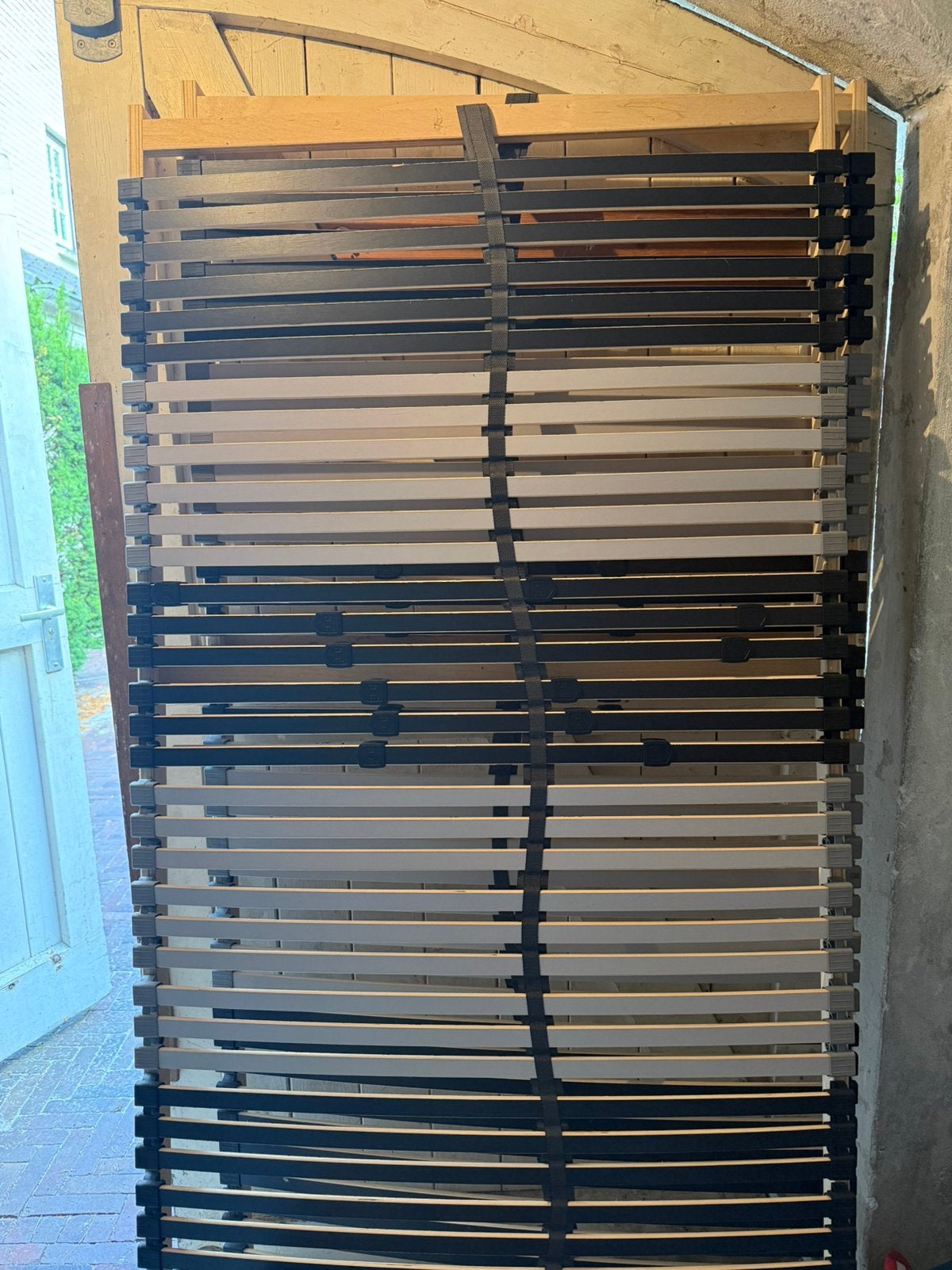 Gratis af te halen - IKEA Leirsund lattenbodems (2) 90*200, Ophalen, Zo goed als nieuw, Eenpersoons, 90 cm