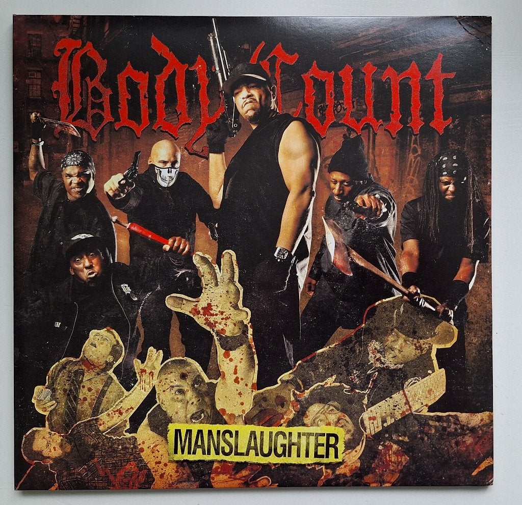 Body Count – 2 LP Manslaughter op red / black splatter vinyl, Ophalen of Verzenden, 2010 - 2019, Zo goed als nieuw, 12 inch