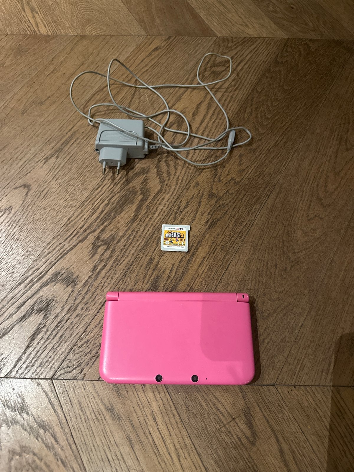 Nintendo 3DS XL Roze met Super Mario Bros. 2, Met games, Verzenden, 3DS XL, Zo goed als nieuw