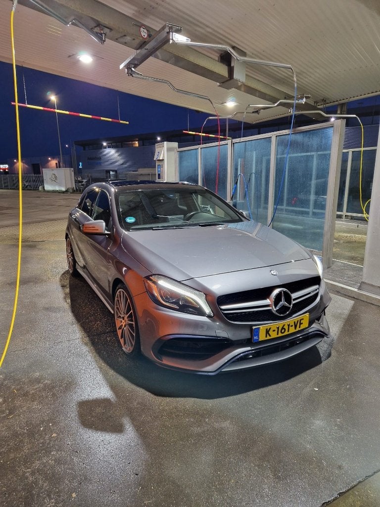 Mercedes-Benz A-Klasse A45 AMG 381pk 4MATIC Speedshift DCT, Automaat, Zwart, 4 cilinders, 14 km/l