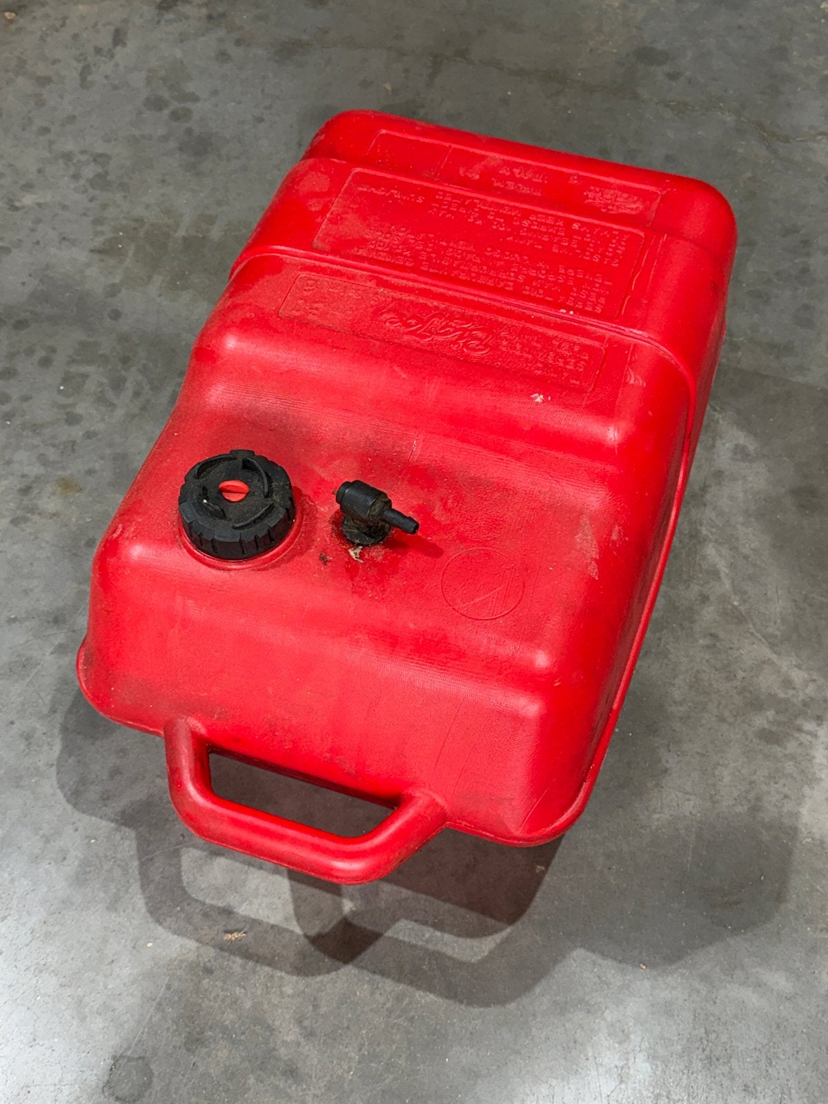 TREM Big Joe 30 liter benzinetank – buitenboordmotor, Watersport en Boten, Ophalen of Verzenden, Gebruikt, Motor en Techniek