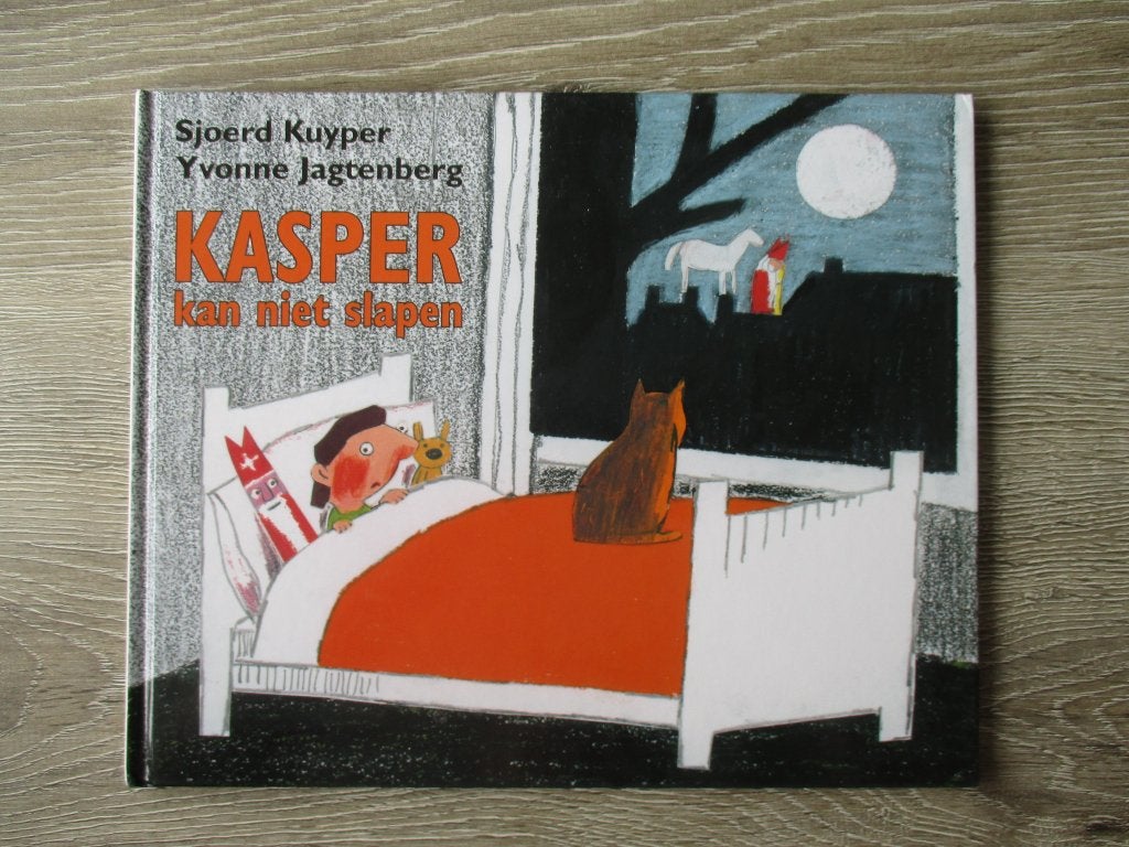 Kasper kan niet slapen - Sjoerd Kuyper / Yvonne Jagtenberg, Ophalen of Verzenden, Gelezen, Fictie algemeen