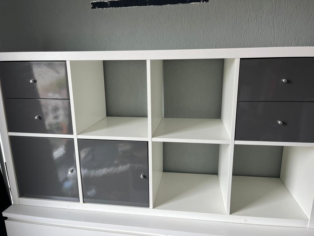 Ikea Kallax Kast, Ophalen, Met plank(en), Gebruikt, 100 tot 150 cm