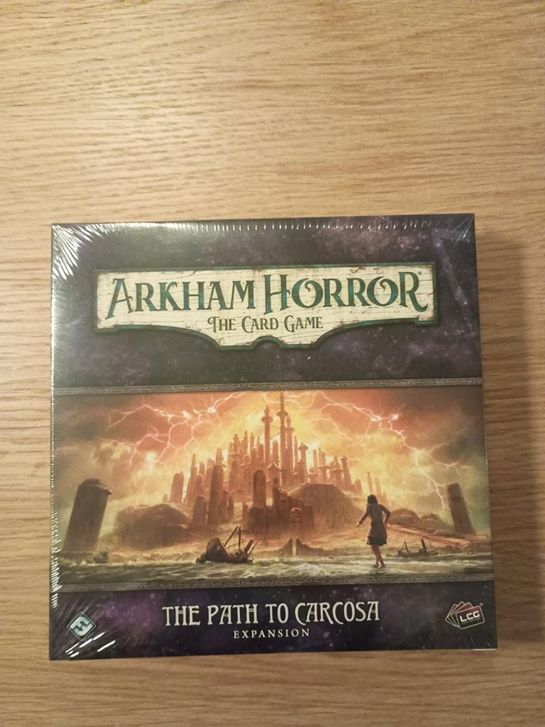 Arkham Horror: The Card Game - The Path to Carcosa deluxe ex, Ophalen of Verzenden, Nieuw
