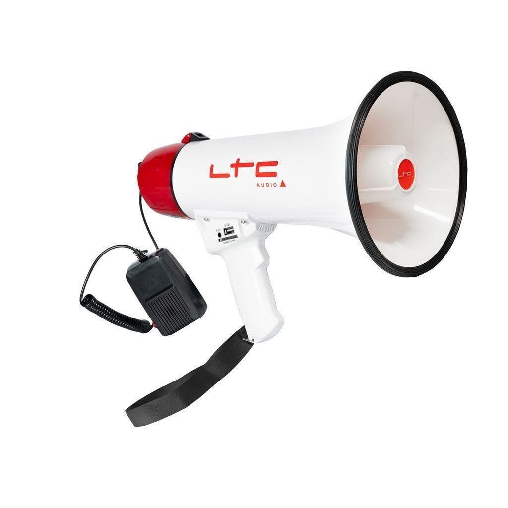 Megafoon 35 Watt met Usb en Sd, ., Nieuw, Ophalen of Verzenden, .