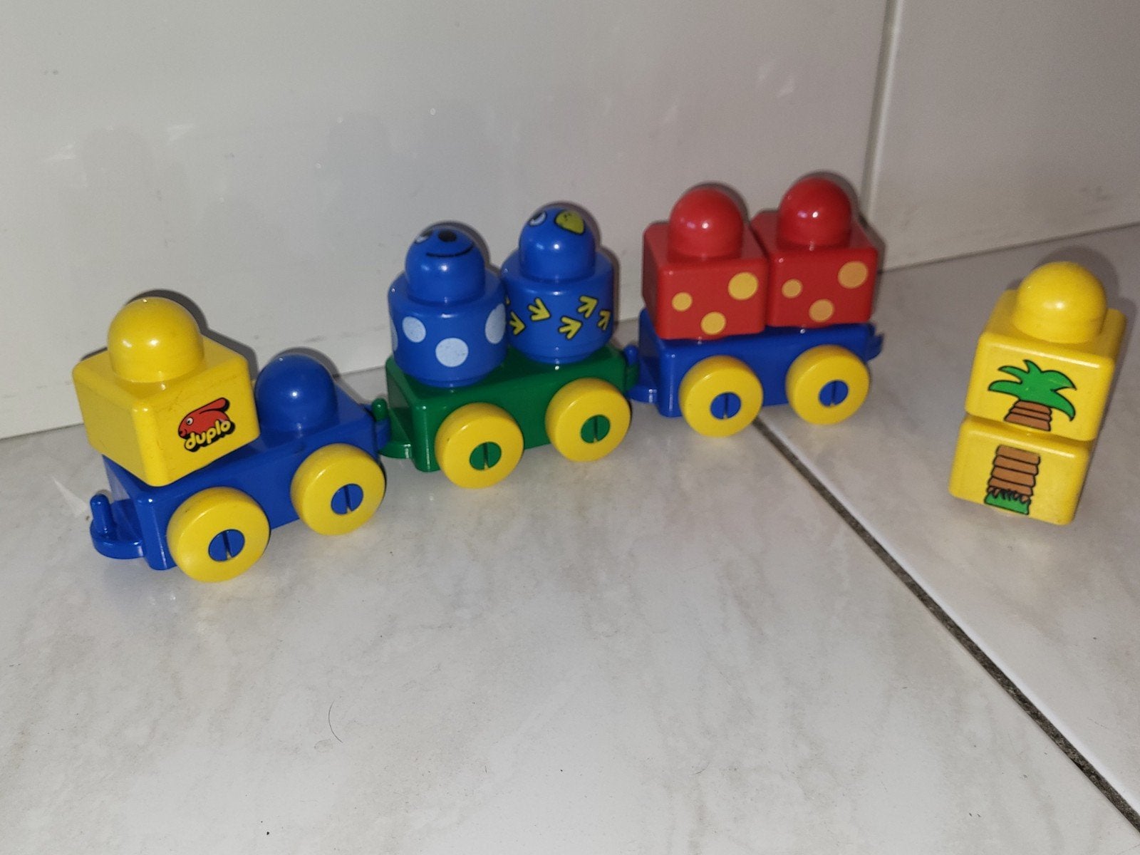 Duplo Primo trein, Gebruikt, Primo, Ophalen of Verzenden, Duplo