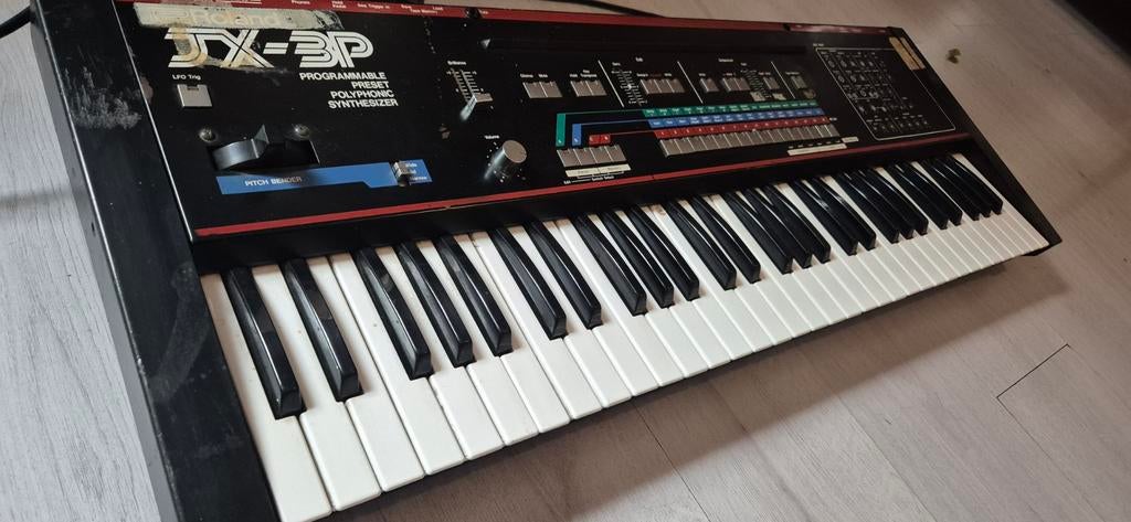 Roland JX-3P vintage synthesizer – werkend opknapproject, Roland, Ophalen of Verzenden, Met midi-aansluiting, 61 toetsen