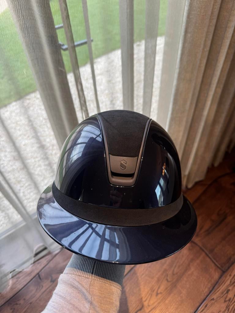 Samshield miss shield donker blauw maat 60, Dieren en Toebehoren, Ophalen of Verzenden, Zo goed als nieuw, Dressuur