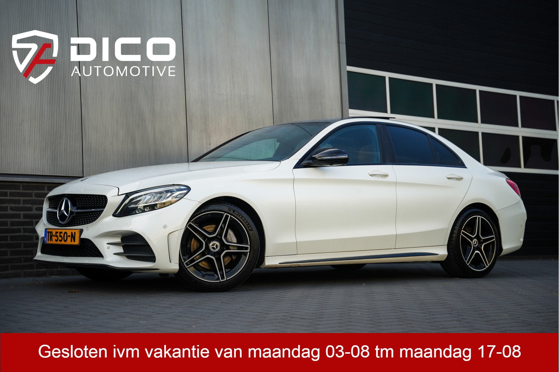 Mercedes-Benz C-Klasse 180 Advantage Pack AMG-Sportpakket /F, Euro 6, Wit, Sedan, C-Klasse
