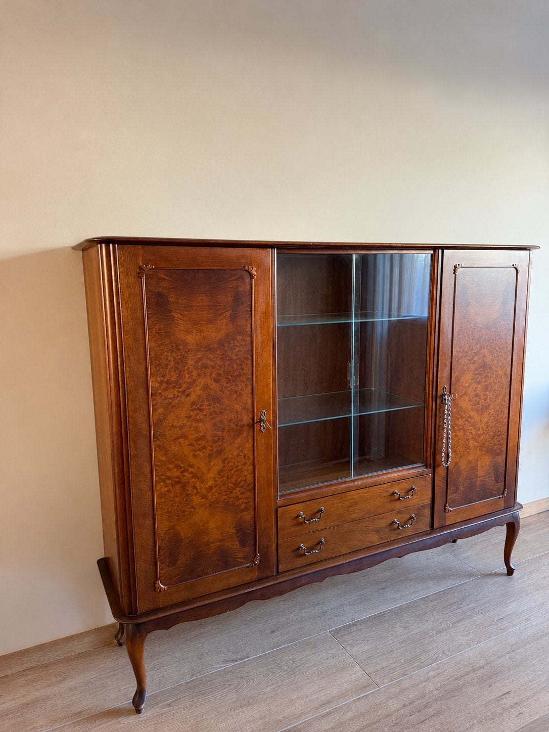 Queen Ann Vintage Kast., Huis en Inrichting, Ophalen, Zo goed als nieuw, 25 tot 50 cm, 150 tot 200 cm