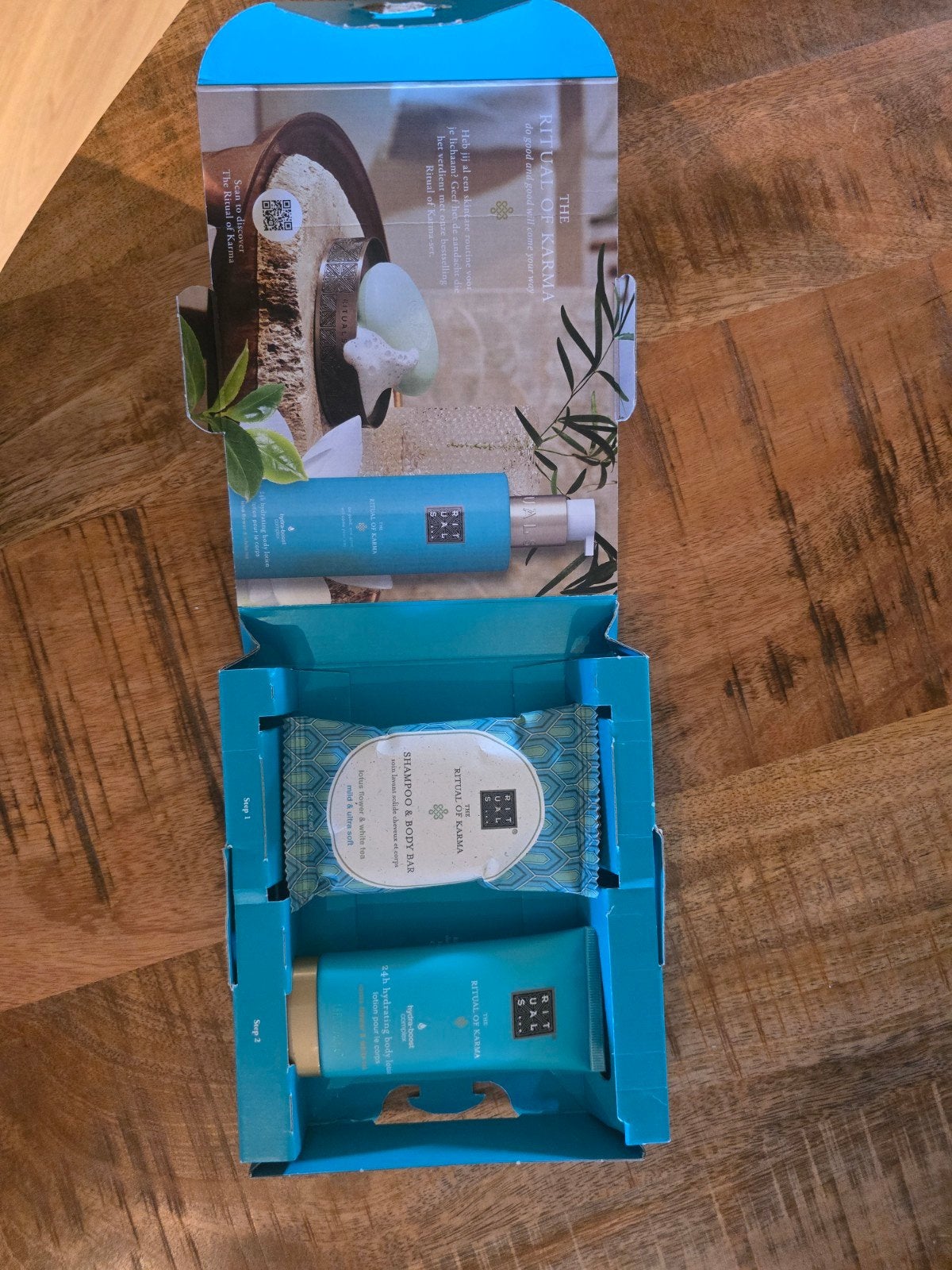 Rituals The Ritual of Karma Set: Bodylotion & Shampoo Bar, Ophalen of Verzenden, Nieuw
