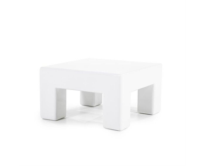 By-Boo salontafel Dew wit 70x70 cm - nieuw, Huis en Inrichting, Ophalen, Overige materialen, 50 tot 100 cm, Rond