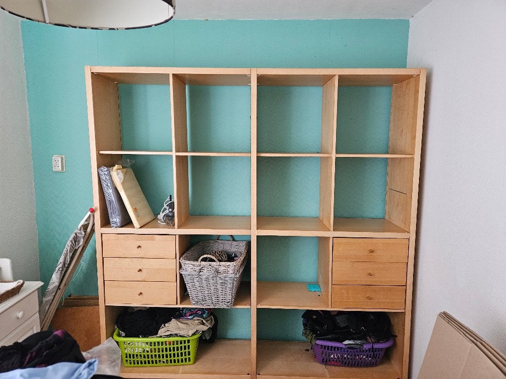 Gratis af te halen Ikea kubistkast, Ophalen, Gebruikt, Met lade(s), 200 cm of meer