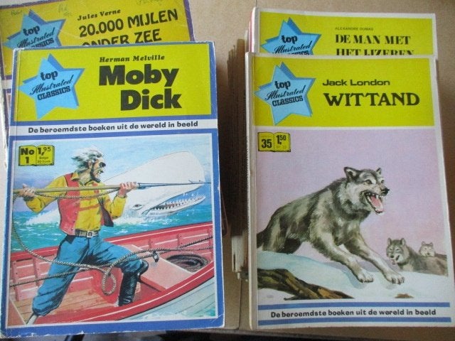 w0514 top illustrated classics 1 t/m 63, Boeken, Meerdere stripboeken, Ophalen, Gelezen