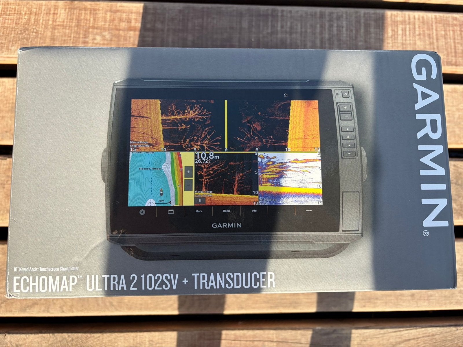 Nieuw! Garmin ECHOMAP Ultra 2 102sv + Transducer, Watersport en Boten, Ophalen of Verzenden, Nieuw, Overige typen