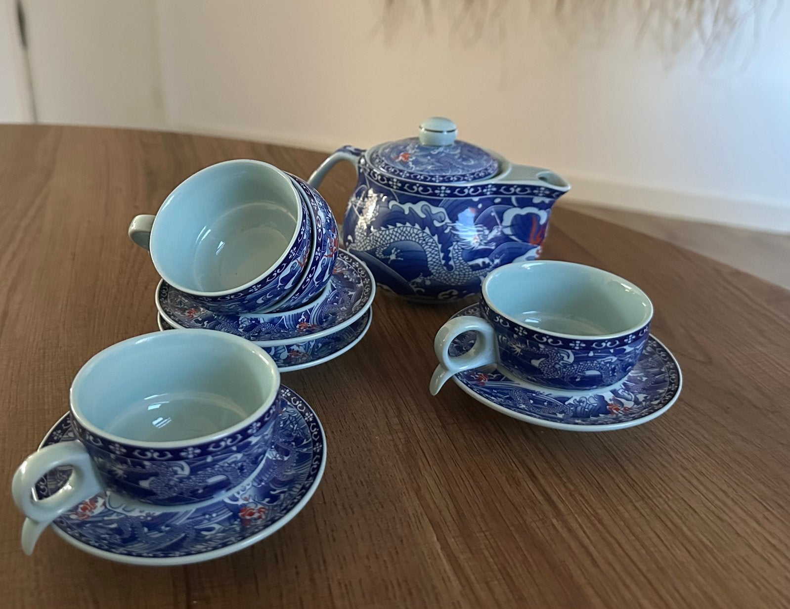 Thee servies blauw, Antiek en Kunst, Ophalen