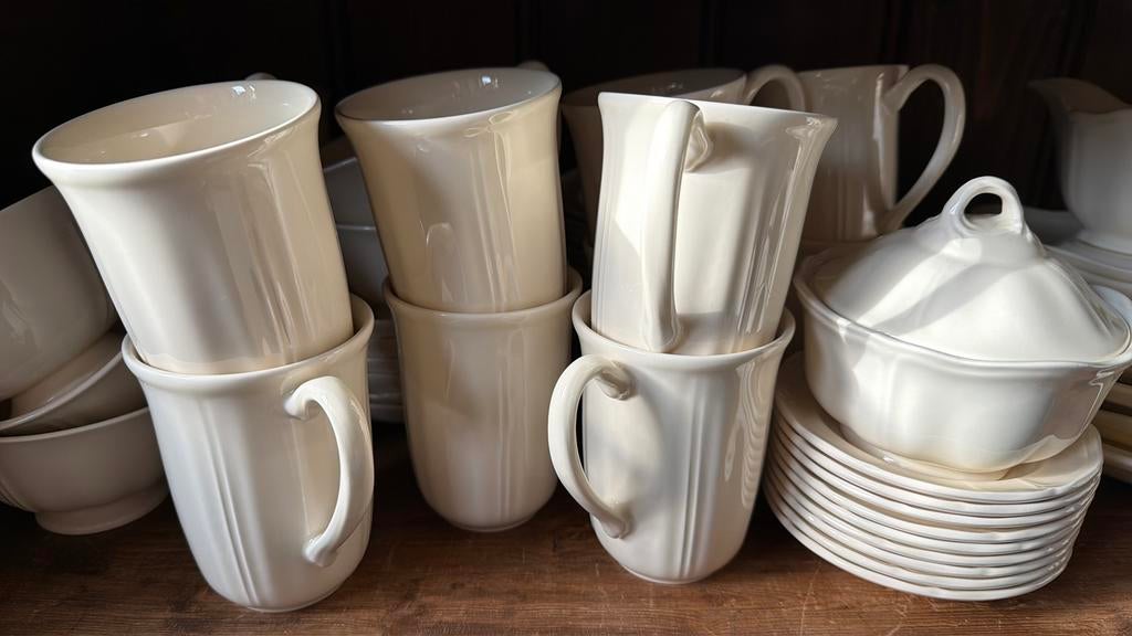 Wedgwood QUEEN’S PLAIN bekers