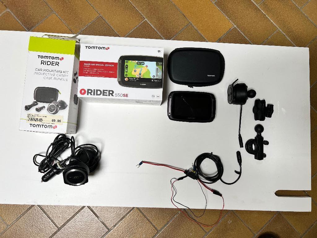 Tom Tom rider motorfiets navigatie kit, Motoren, Accessoires | Navigatiesystemen, Ophalen of Verzenden, Gebruikt