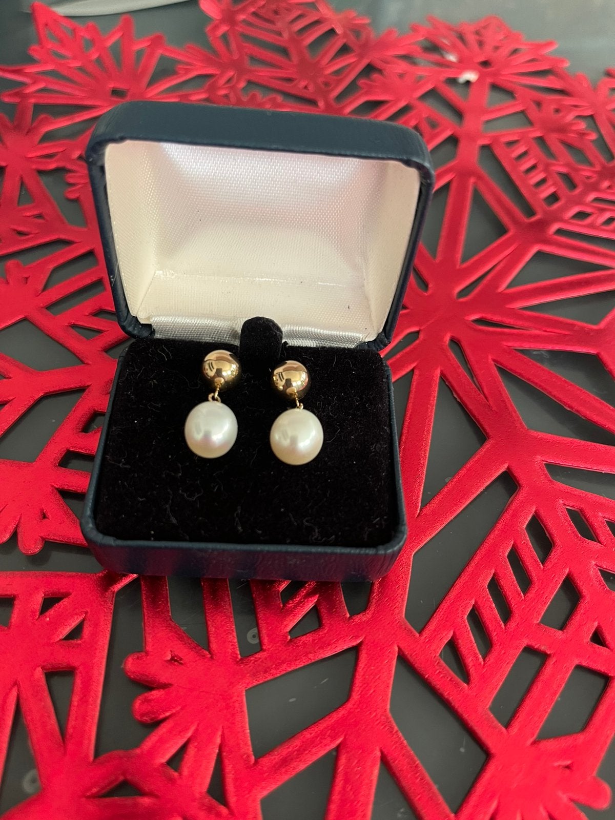 Oorbellen 14 Kt goud met parel ( Nieuw), Sieraden, Tassen en Uiterlijk, Ophalen of Verzenden, Zo goed als nieuw, Goud
