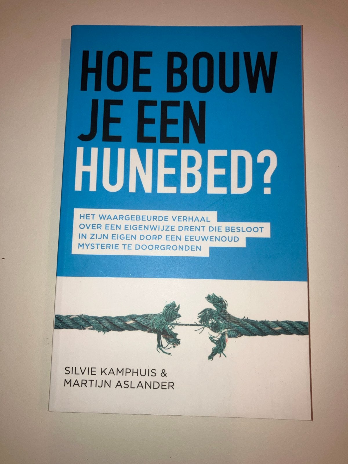 Hoe bouw je een hunebed? - Sylvie Kamphuis & Martijn Aslande, Boeken, Ophalen of Verzenden, Zo goed als nieuw, Nederland