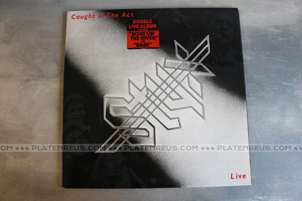 Styx – Caught In The Act Live ( 1984 Rock ) 3821, Gebruikt, 1980 - 1989, Ophalen of Verzenden, Inclusief binnenhoes