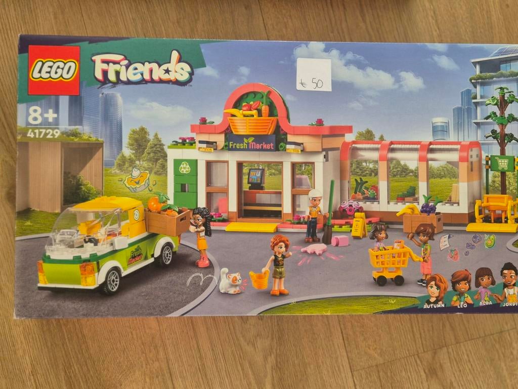 LEGO Friends Biologische supermarkt Speelgoed met Vrachtwage, Ophalen of Verzenden, Zo goed als nieuw