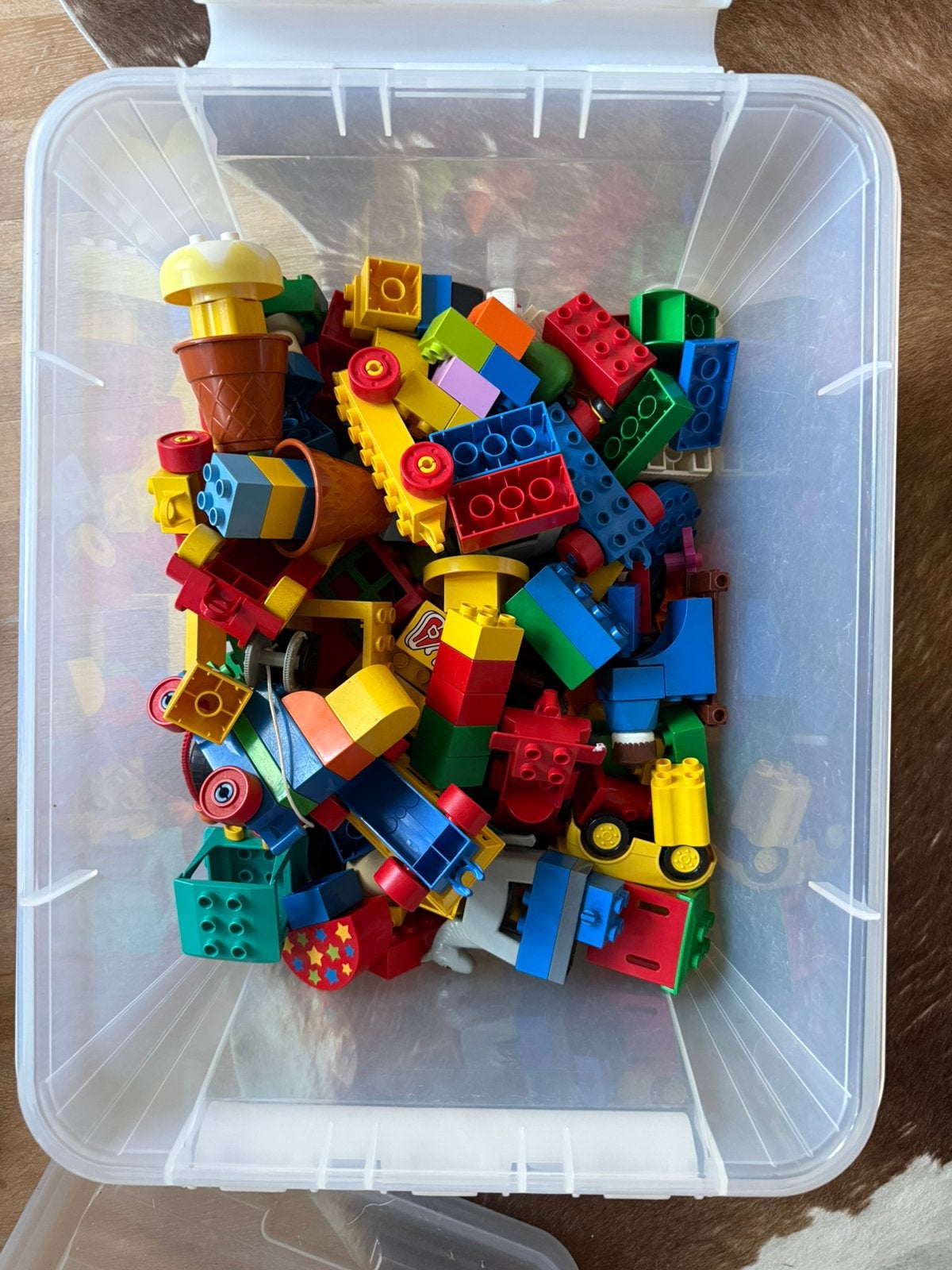 Duplo, Ophalen, Gebruikt
