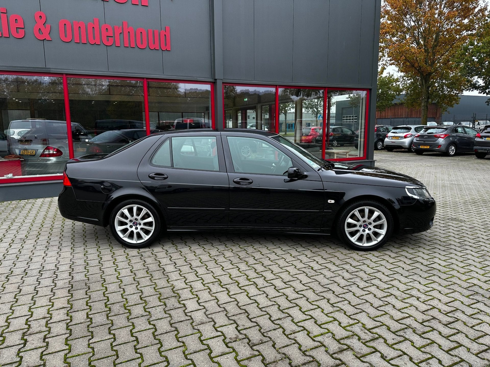 Saab 9-5 2.3t Linear / Trekhaak / Airco / Sedan / Stoelverwa, Auto's, Voorwielaandrijving, Dealer onderhouden, 4 cilinders, 2290 cc